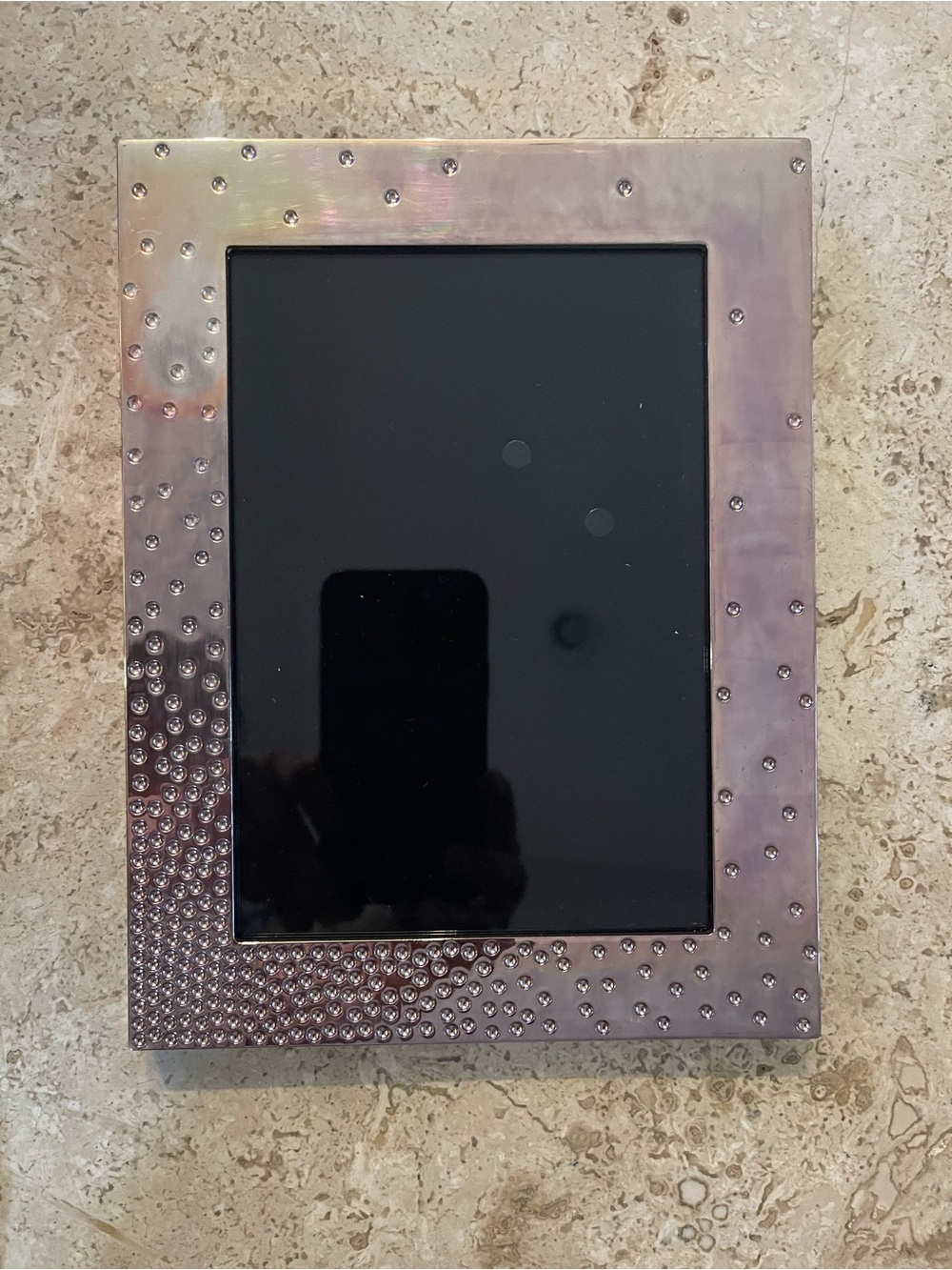 Nambe Rose Gold “Dazzle” Photo Frame